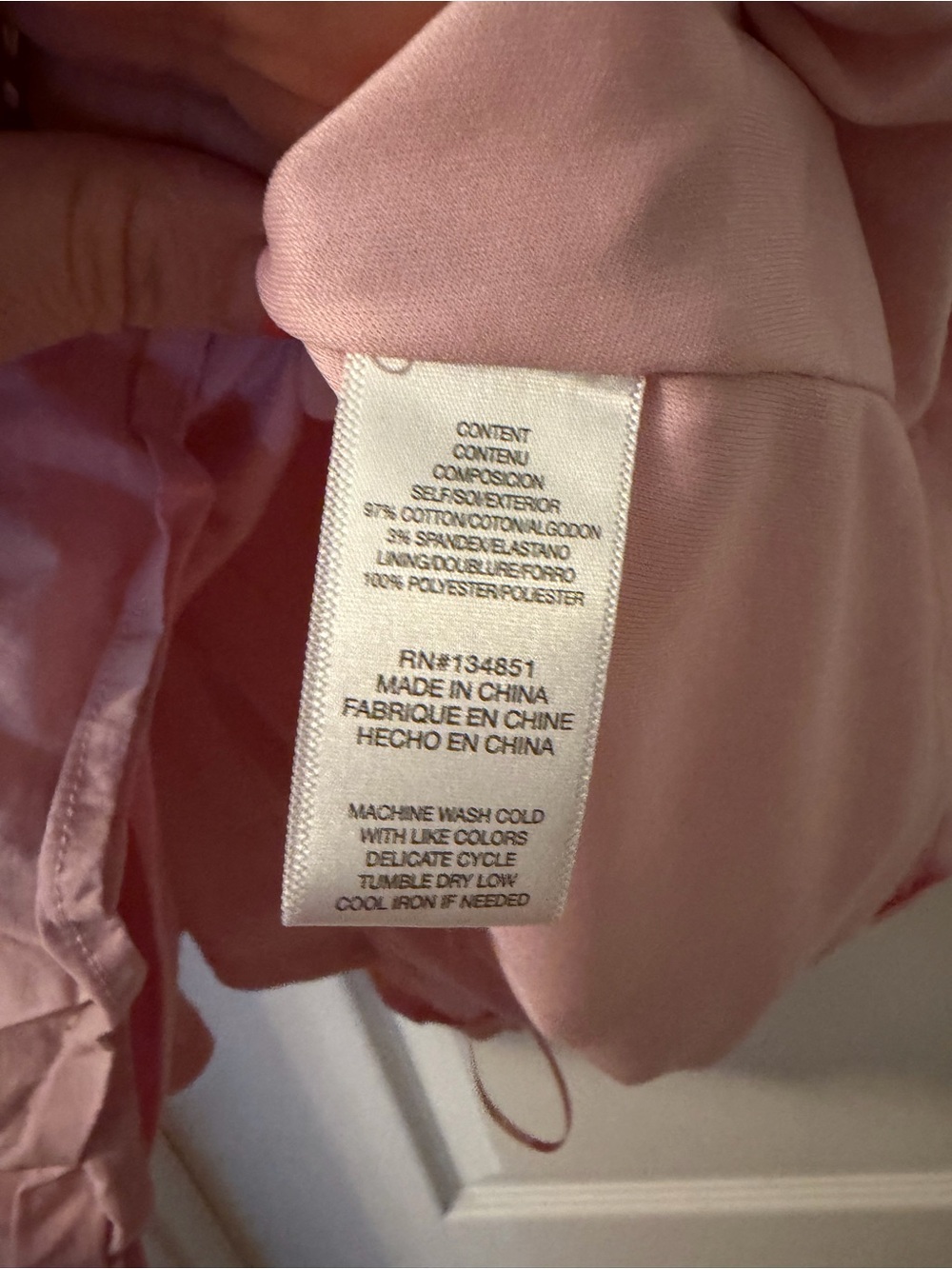 WAYF Pink Cutout Ruffle Mini Dress - Picture 6 of 6